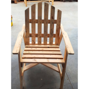 Chaise en bois de palette